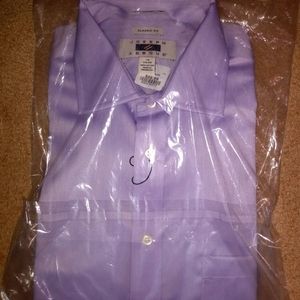 Joseph Abboud mens lavender dress shirt new 15 1/2